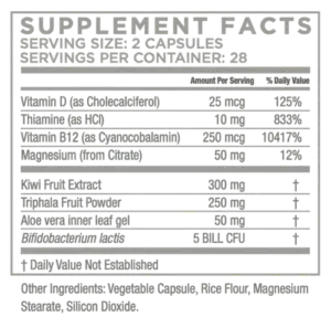 Total Bowel Release supplement facts